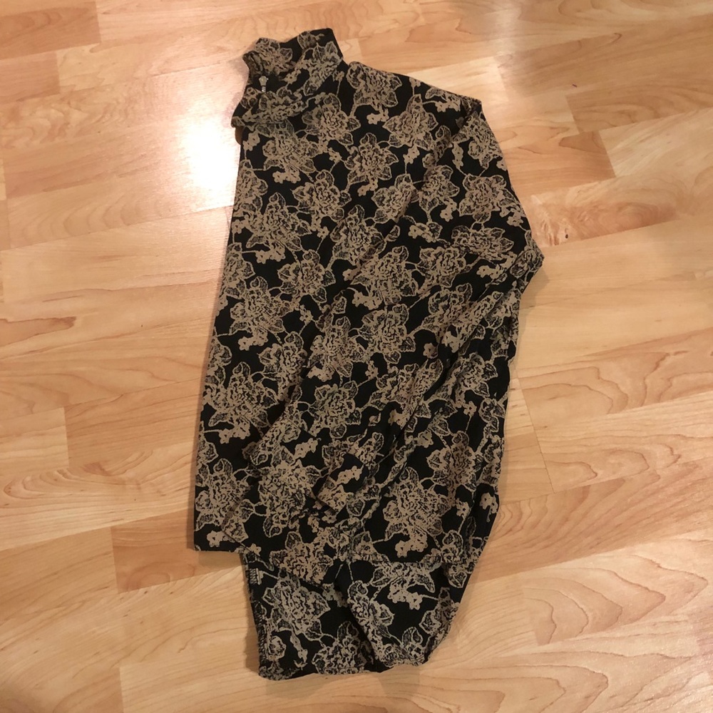 Floral Collard Blouse